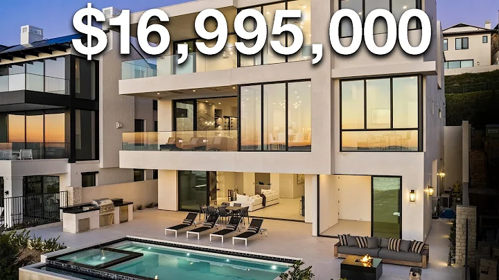 Inside a $16,995,000 Modern Coastal Dana Point Est...