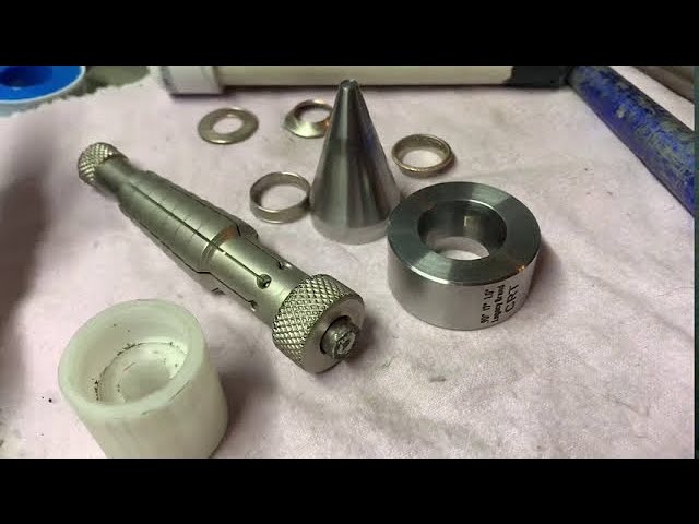 Center punch tool review for coin ring making 