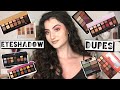 AFFORDABLE DUPES FOR HIGH-END EYESHADOW PALETTES | Dupes for ABH, Too Faced, Huda Beauty + Swatches