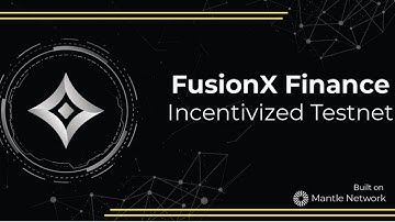 FusionX Finance Incentivized Testnet On Mantle Testnet|| Only For Early Users - Limited🔥🔥