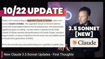 Is The New Claude 3.5 Sonnet Actually Better? (Honest First Test)