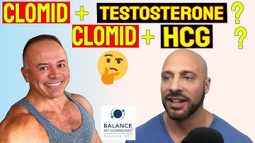 Use Clomid together with testosterone? - Clomid and HCG to treat low testosterone for UK TRT