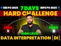 7 Days DI Hard Challenge 🔥 | High Level | Data Interpretation | SBI PO 2025 & IBPS PO 2025 | Day #6