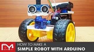 Arduino robot project - obstacle avoiding