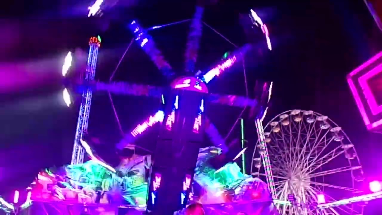 Аттракцион Body Count Northern Amusements Superstar Offride на ярмарке Nottigham Goose Fair 2024