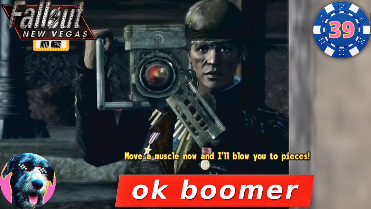 NELLIS AIR FIELD BASE Fallout New Vegas Modded Playthrough Part 39