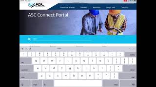 ASC- Engineered Solutions connect portal