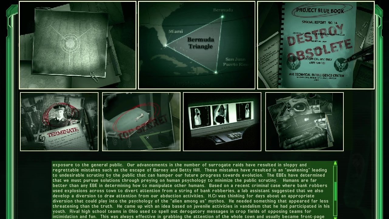 Area 51 (2005 Game) - ALL Database Entries Showcase