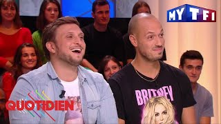 Les youtubeurs McFly et Carlito chez Quotidien | Quotidien avec Yann Barthès