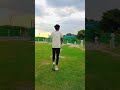 Fast bowling ledar boll prectice time - cricket #bowling #cricket #trening #viral  #shorts #sports