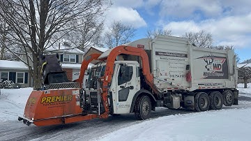 Whitetail Disposal Mack LR Heil curotto can front load garbage truck