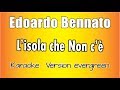 Edoardo Bennato -  L'Isola Che Non C'è ( Versione Karaoke Academy Italia)