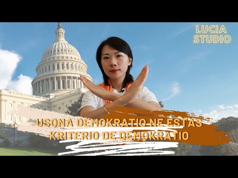 Usona demokratio ne estas kriterio de demokratio