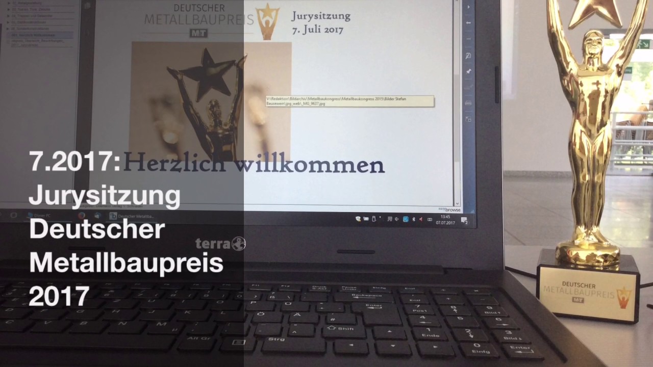 7.2017: Jurysitzung Deutscher Metallbaupreis 2017