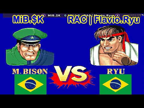 Street Fighter II': Champion Edition - MiB.$K vs RAC | Flavio.Ryu FT10