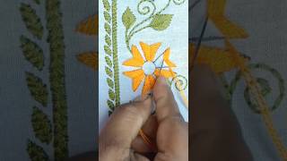 Super Easy Flower Embroidery Design by Hand | Stitch Embroidery Designs | Hand Embroidery Designs