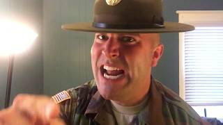 Angry Drill Sgt Responds To Guy In Protest Wearing A Navy Uniform Angry Drill Sgt Responds To Guy In Protest Wearing A Navy Uniform