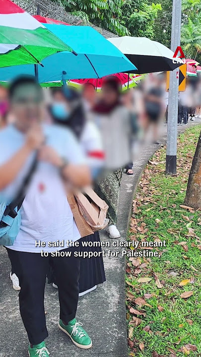 3 women acquitted of organising pro-Palestinian procession to Istana