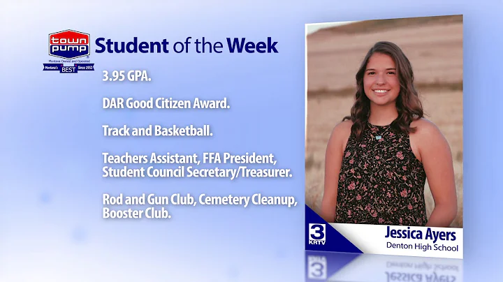 Student Of The Week: Jessica Ayers