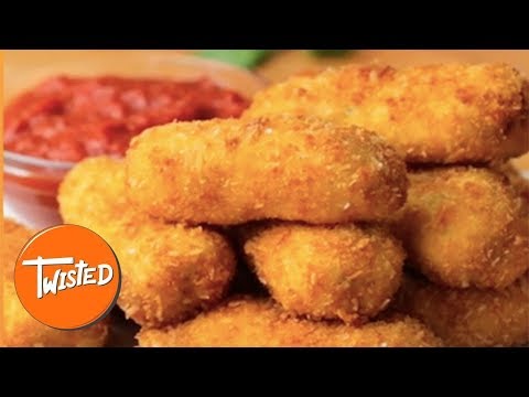 How To Make Pizza Croquetas  Pizza Twists  Delicious Side Dishes  Twisted