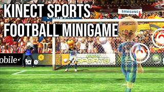 Kinect Sports Football Minigame Gameplay in 1080p 60 FPS