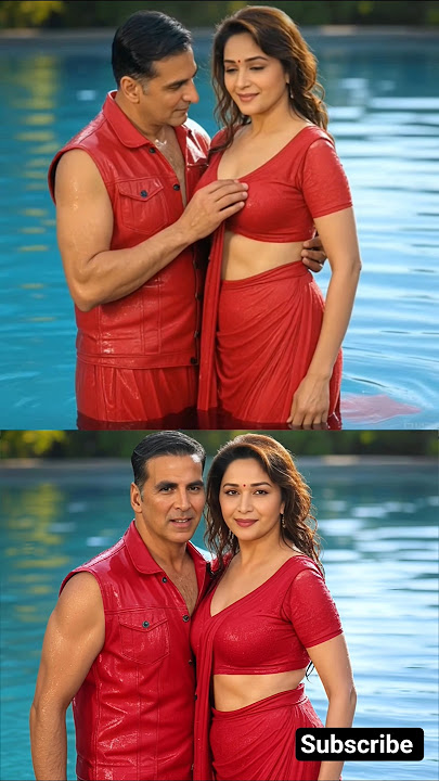 akshy Kumar and Madhuri Dixit#viral#ai#love#shortvideo#shortfeed