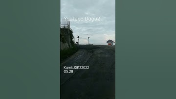 Kondisi Jalan Umbul Jumprit di Pagi Hari - Road Paving