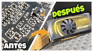 HOW TO REPAIR VIDEO CARD EASY DO IT AT HOME! SAVED FROM THE GARBAGE FIX GTX 560TI