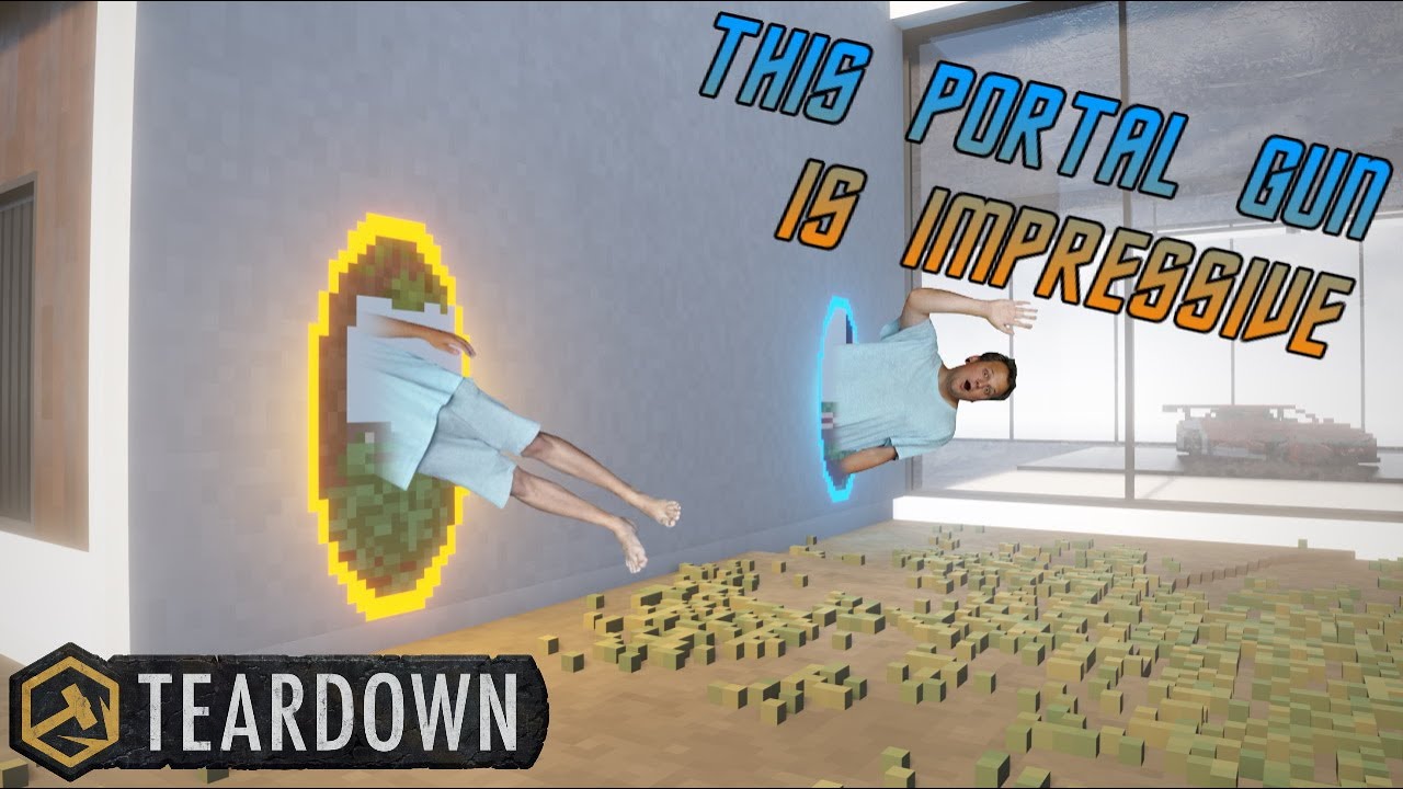 The Unknown Mod (Portal Gun, New Map, And More) For People