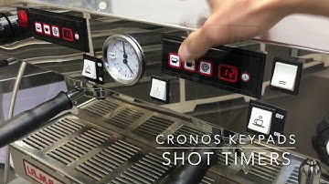 Used La Marzocco Linea 2-Group AV Automatic Espresso Machine w/Cronos Shot Timers