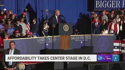 Trump says he's "crushing" inflation in speech to Pennsylvania voters amid affordability concerns