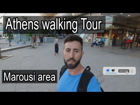 Athens Walking Tour | Walking at Marousi