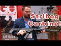 Global ordnance stribog carbine at shot