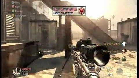 1v1 on MW2 Rust RAPE 13 Sensitivity A Must See, You Mad Bro?