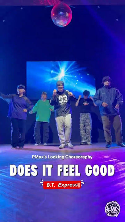 Does it feel good - B.T Express | PMax’s Locking Choreoraphy | BMP Dance Class