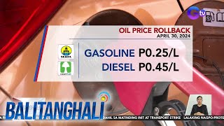 Rollback sa gasolina! | BT by GMA Integrated News 223 views 2 hours ago 1 minute, 20 seconds