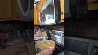 Home style fried rice with peppers and Cilantro