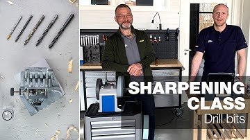 Drill bit sharpening | Part 6 | Tormek Live Sharpening Class