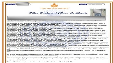 Central cast certificate|obc central certificate|OBC Certificate Kaise Banaye Central Level|HR