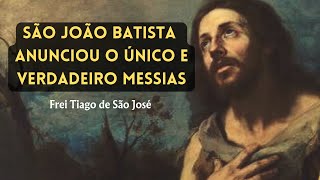 A SABEDORIA E A HUMILDADE DE SÃO JOÃO BATISTA - Frei Tiago de São José