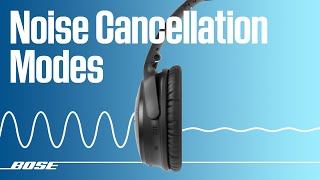 Bose QuietComfort 35 II – Noise Cancellation Modes