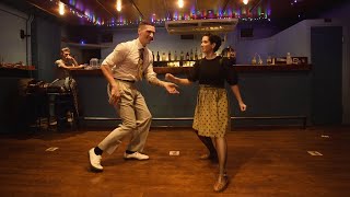 Boogie Woogie Show in Athens 🎶 - Dancing Improvisation by Stacy & Ludo at Rollin Foxes Club