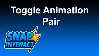 SnapInteract – Snap Toggle Animation Pair: Triggering Character & Object Animations in Unity