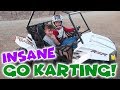 INSANE KIDS ON GO KARTS