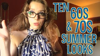 Ten 60s & 70s Inspired Summer Outfits | Glasses