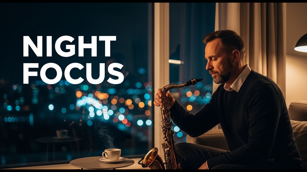 Late Night Jazz Lounge 🌙| Smooth & Relaxing Background Music 1 Hours