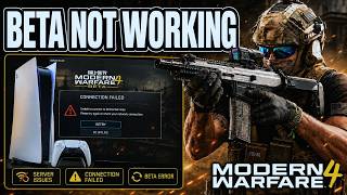 Modern Warfare 4 Beta Not Working On PS5 Fix - Full Guide