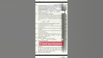 BARC INTERVIEW ( HELPFUL) FLUID MECHANICS QUESTION #barc #chemical #interview #fluidmechaics