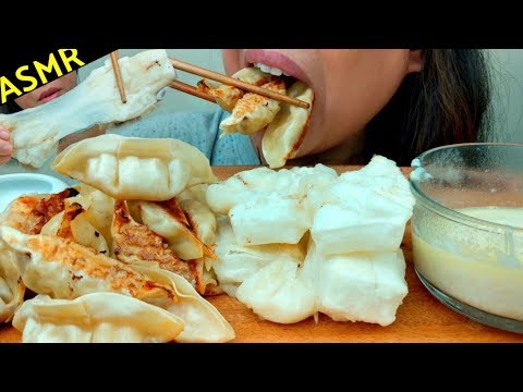 ASMR Cheese Fondue + Kiri Mochi Honeycomb + Pork Dumplings No Talking 먹방 suellASMR