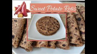 Sweet Potato Roti Recipe | Sweet Potato Thepla | Healthy Sweet Potato Paratha | By Aao Cook Karein